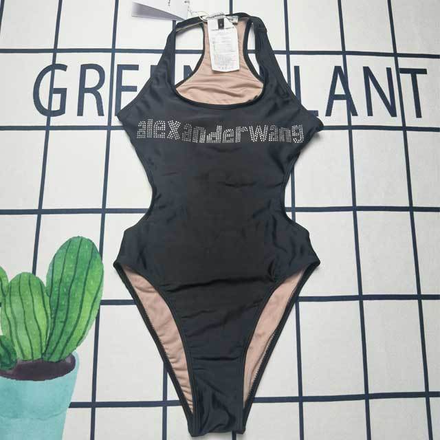 Rhinestones Backless One Piece