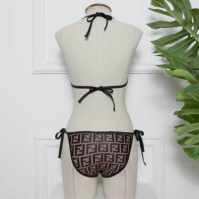 Letter Print Fashion Bathing Suit