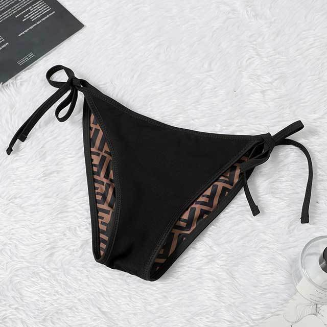 Letter Print Fashion Bathing Suit