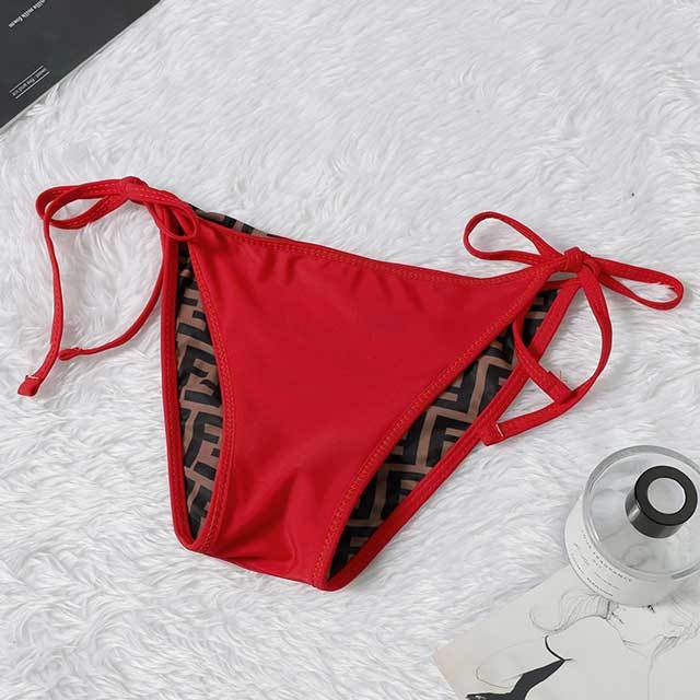 Letter Print Fashion Bathing Suit