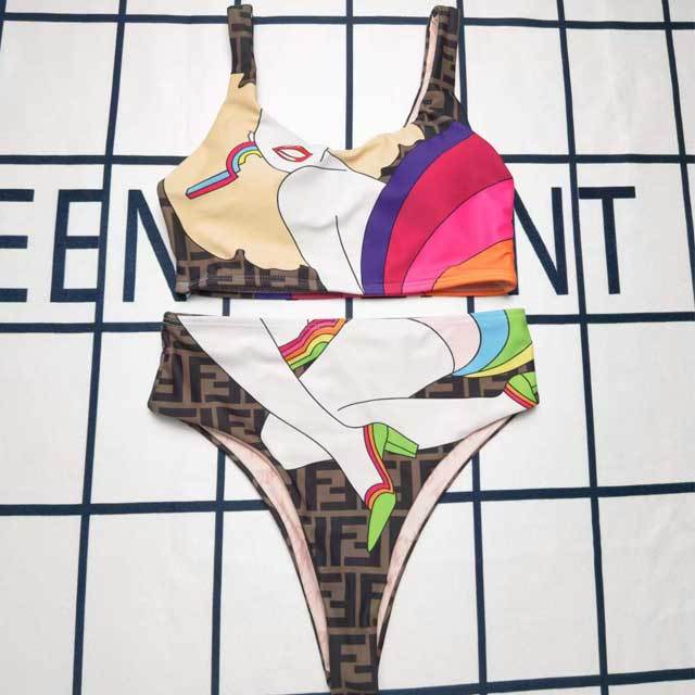 Printed Fashion Bathing Suit