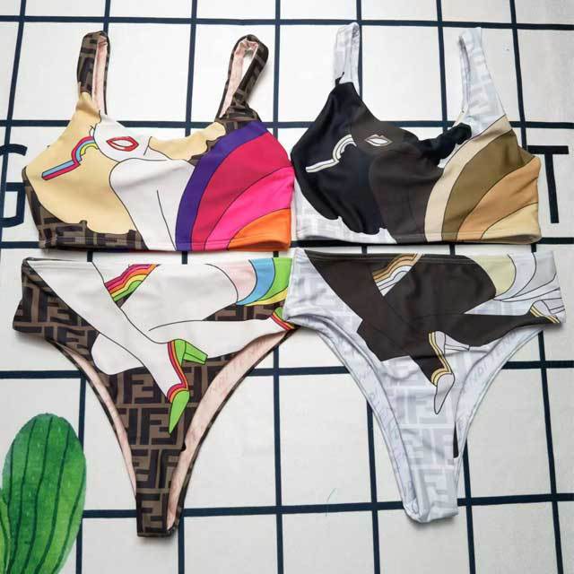 Printed Fashion Bathing Suit