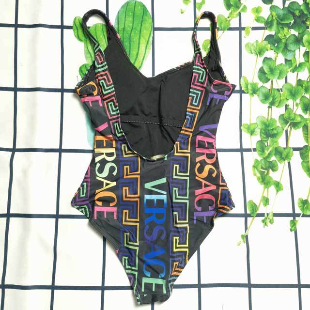 Colorful Letter Print One Piece