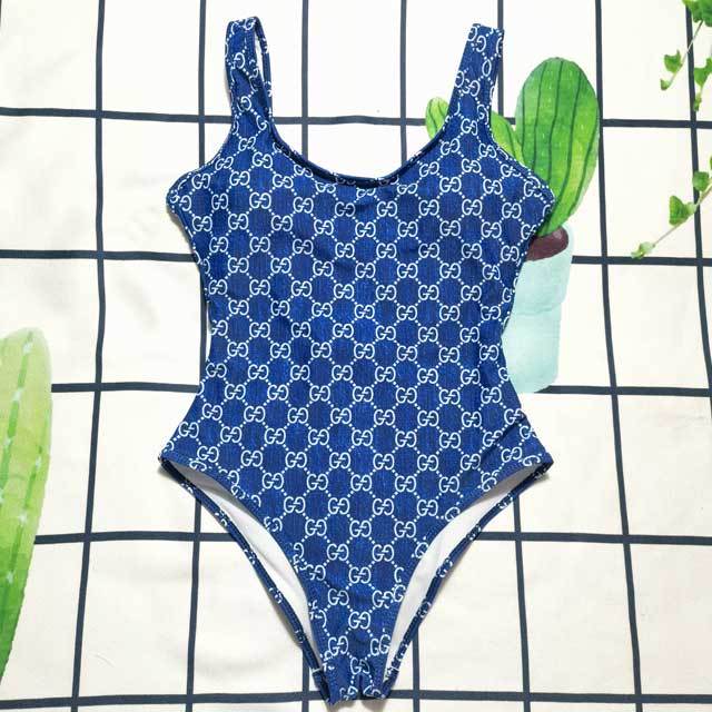 Printed Sleeveless One Piece