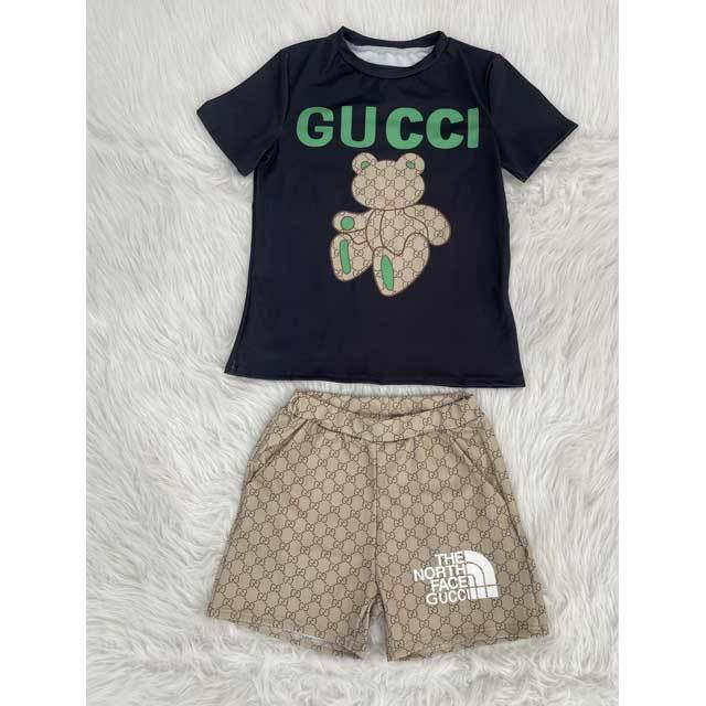 Printed Casual Short Set