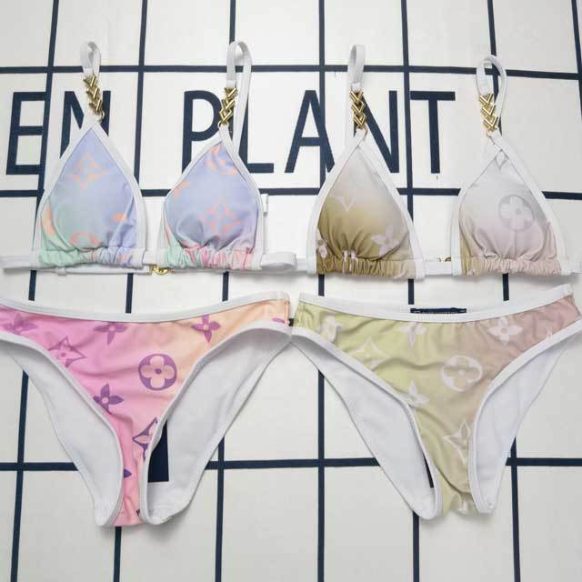 Fashion Gradient Bikini Set