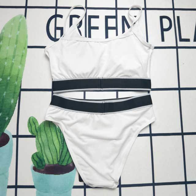 Fashion Letter Women Bathing Suit