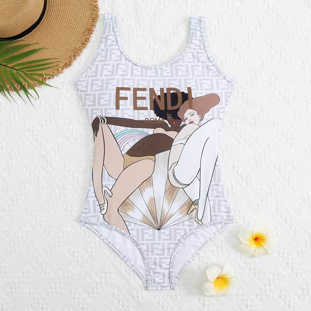 Printed Fashion Backless One Piece