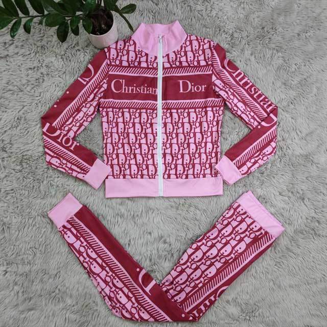 Printed Long Sleeve Casual Women Jogging Suit