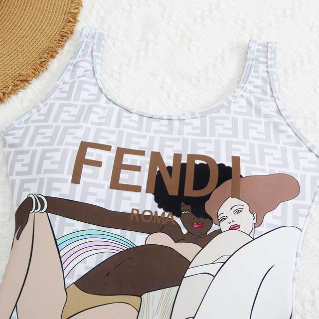 Printed Fashion Backless One Piece