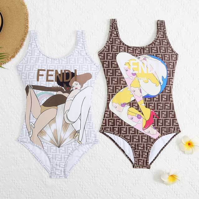 Printed Fashion Backless One Piece