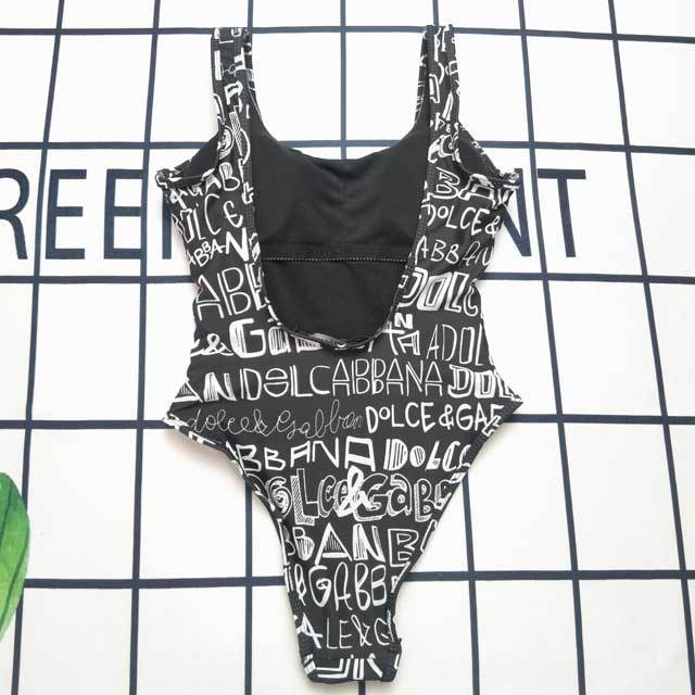 Printed Backless Fashion One Piece