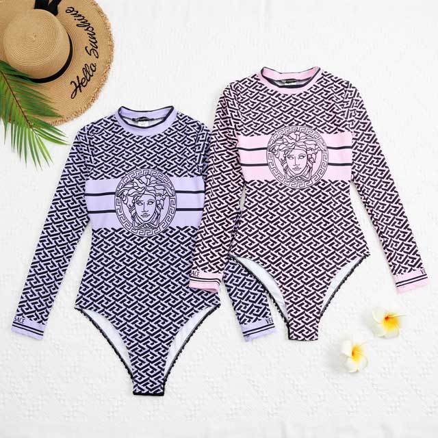 Long Sleeve Fashion Vacation One Piece