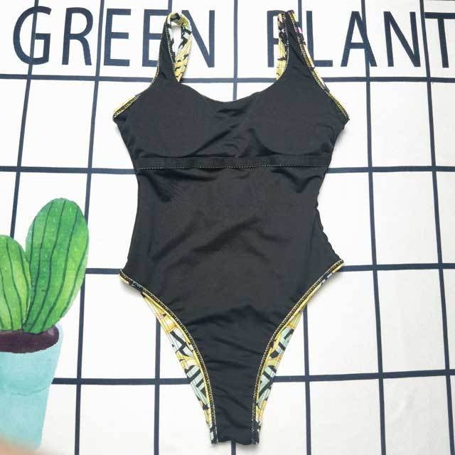 Printed Sleeveless One Piece