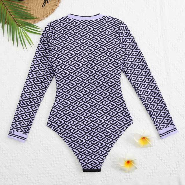 Long Sleeve Fashion Vacation One Piece