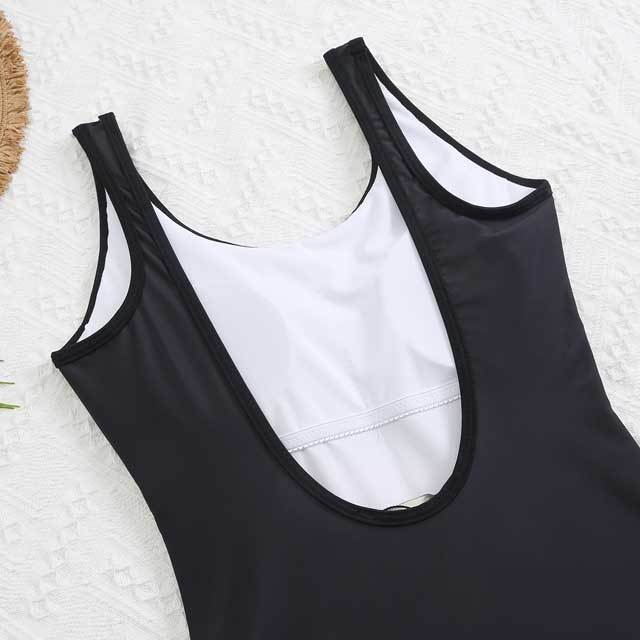 Tiger Print Backless One Piece