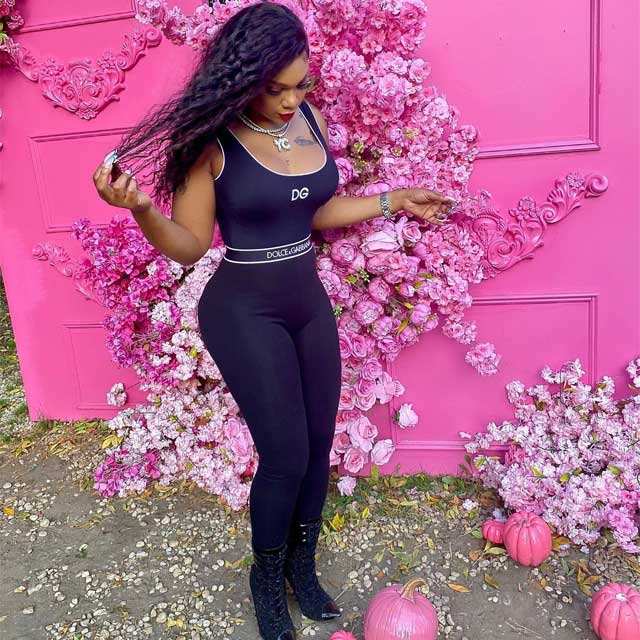 Letter Print Sleeveless Jumpsuit