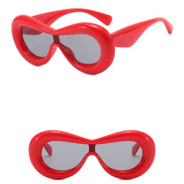 Candy Color Oval Sunglasses