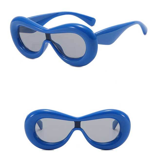 Candy Color Oval Sunglasses