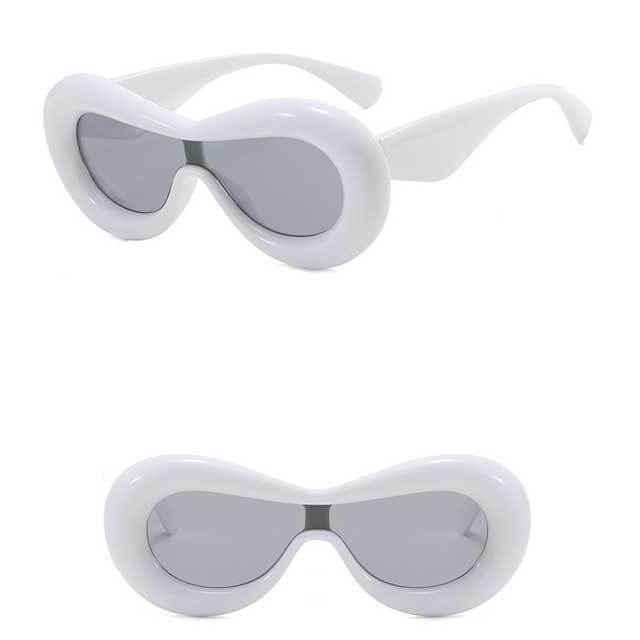 Candy Color Oval Sunglasses