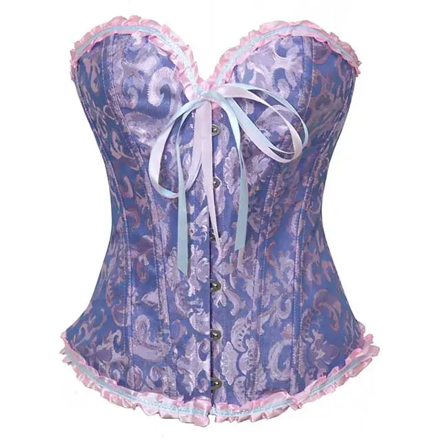 Lacy Boned Corset Top