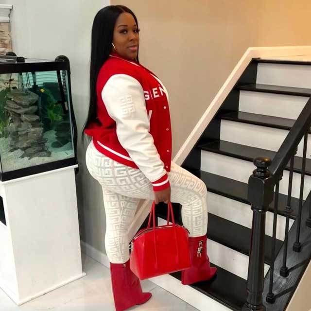 Letter Embroidery Baseball Jacket