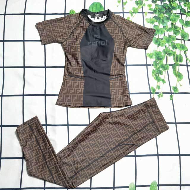 Printed Short Sleeve Casual Tracksuit