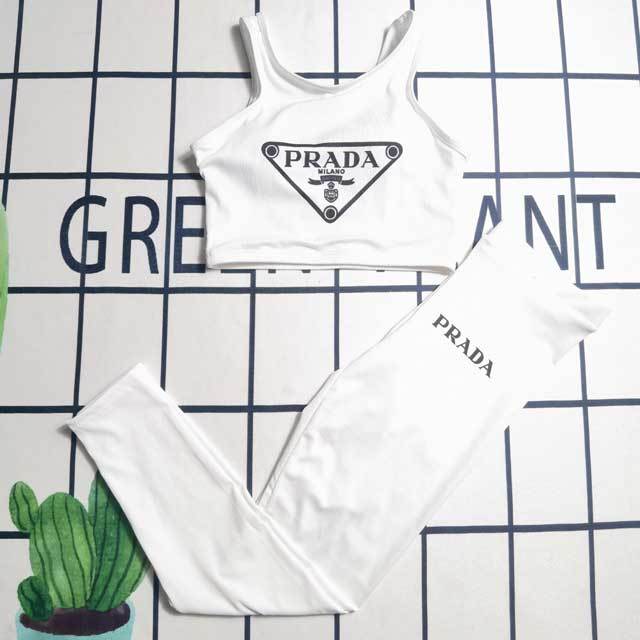 Bra Top Skinny Tracksuit Set