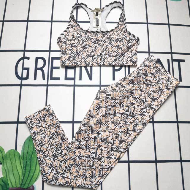 Printed Tank Top Skinny Tracksuit