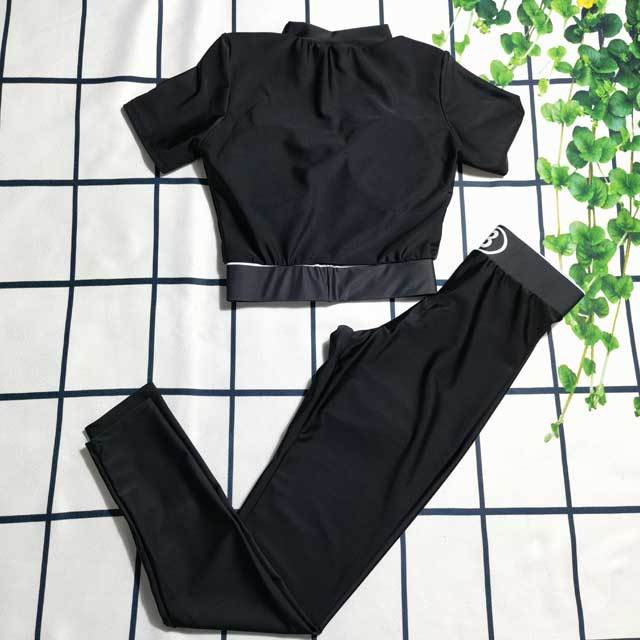 Short Sleeve Casual Tracksuit Set