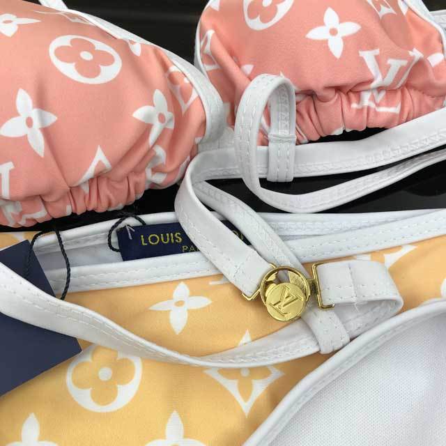 Color Block Fashion Bikini Set