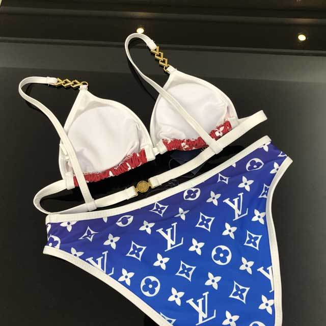 Color Block Fashion Bikini Set