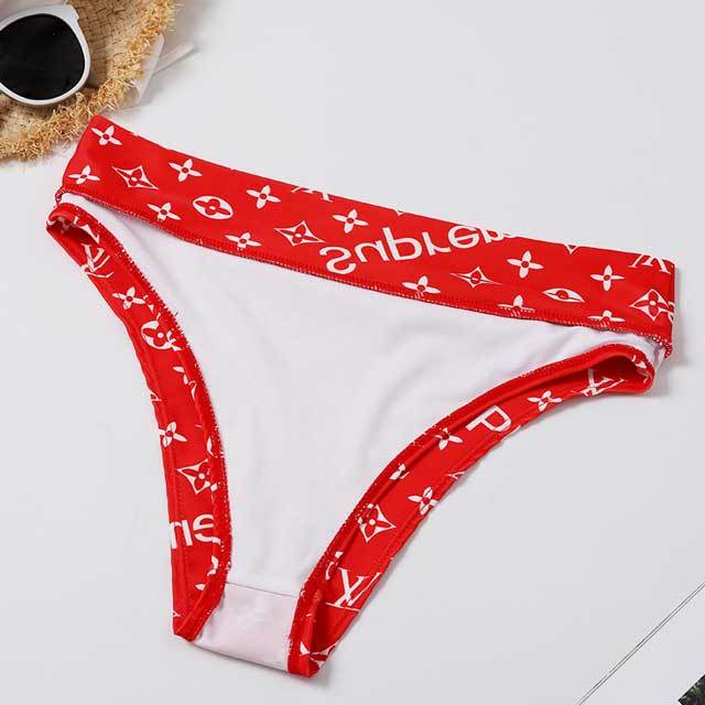 Printed Fashion Bandeau Bikini