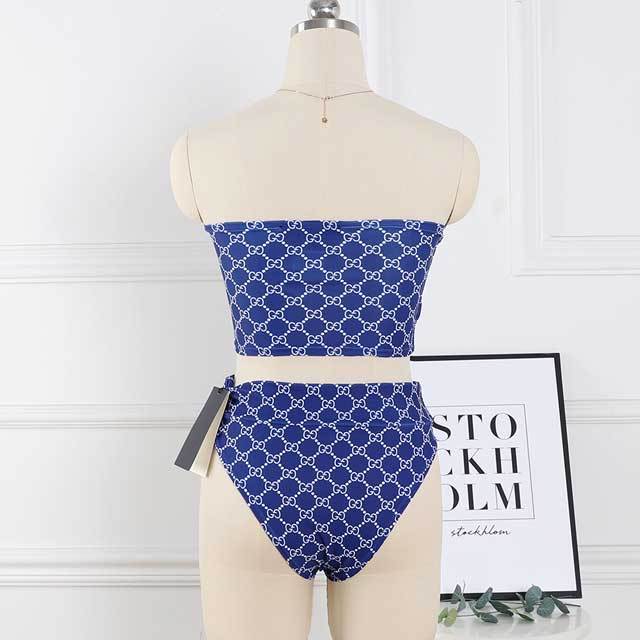 Printed Fashion Bandeau Bikini