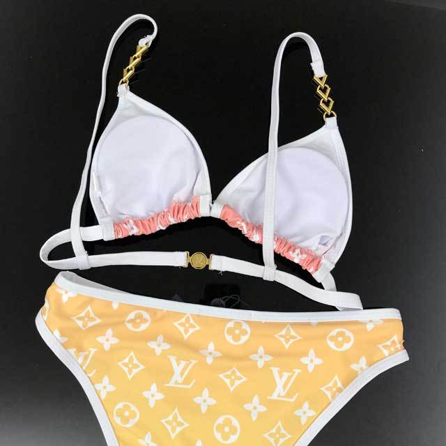 Color Block Fashion Bikini Set