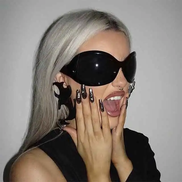 Personalized Hip Hop Style Alien Sunglasses