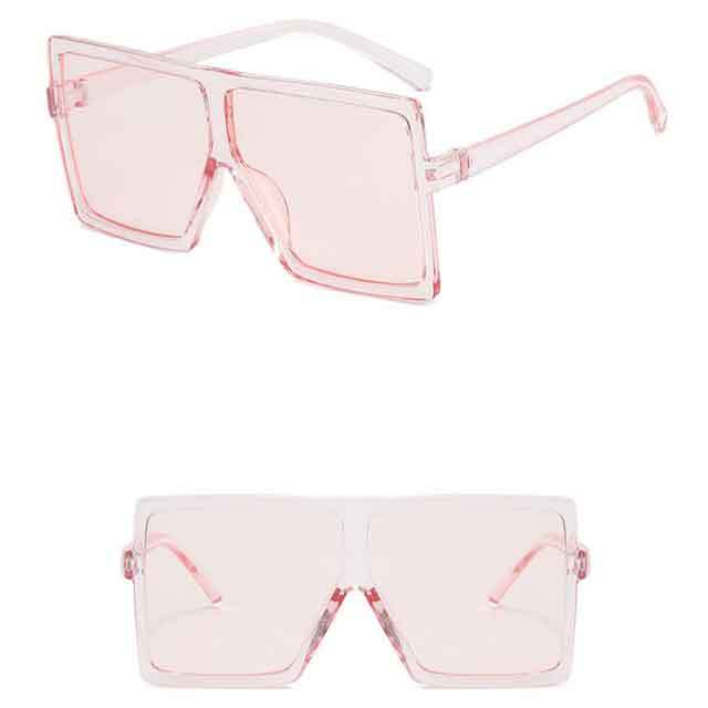 Large Square Frame Sunglasses