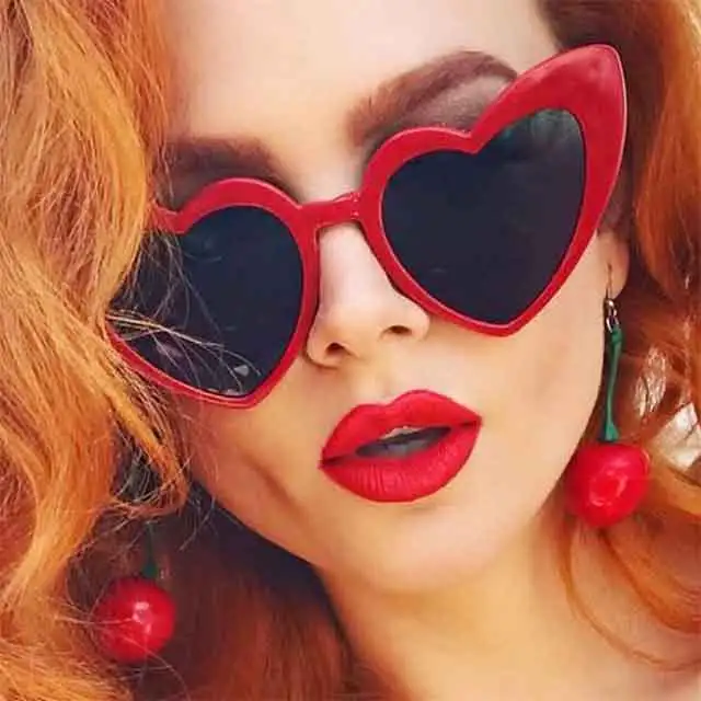 Fashion Heart Shaped Sunglasses