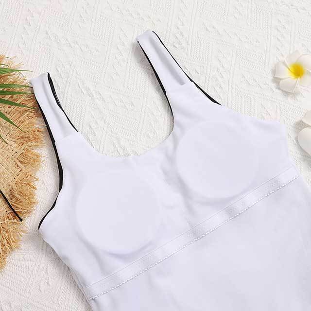 Backless Printed One Piece