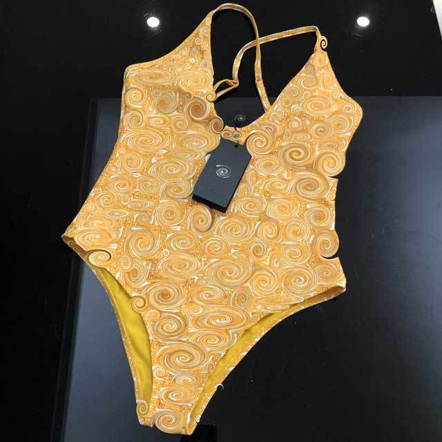 Printed Bodysuit Swimwear