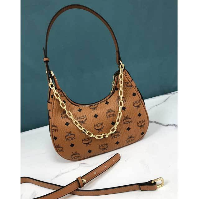 Chain Leather Fashion Ladies Underarm Bag