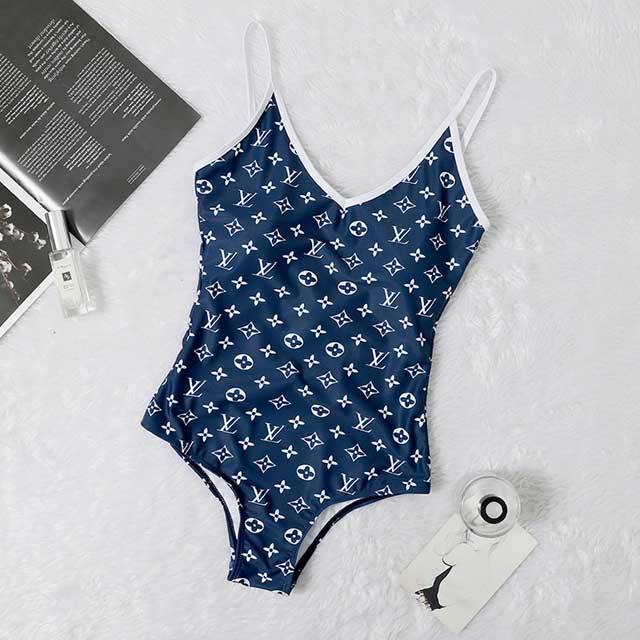 Backless Printed Sexy One Piece