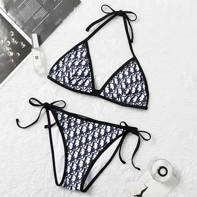 Printed Strappy Sexy Bikini