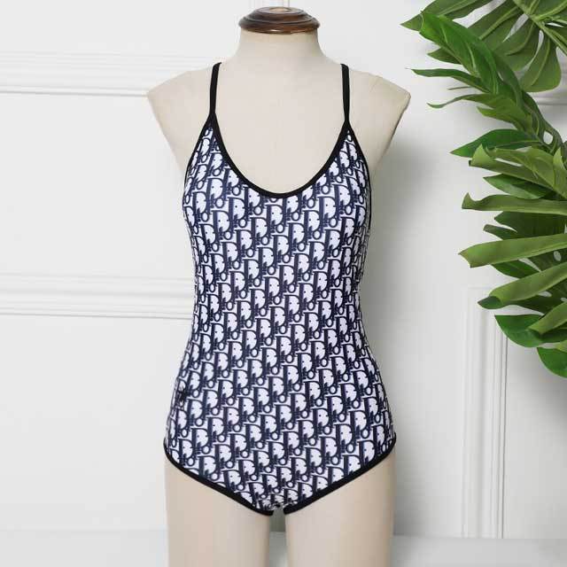 Printed Backless Sexy One Piece