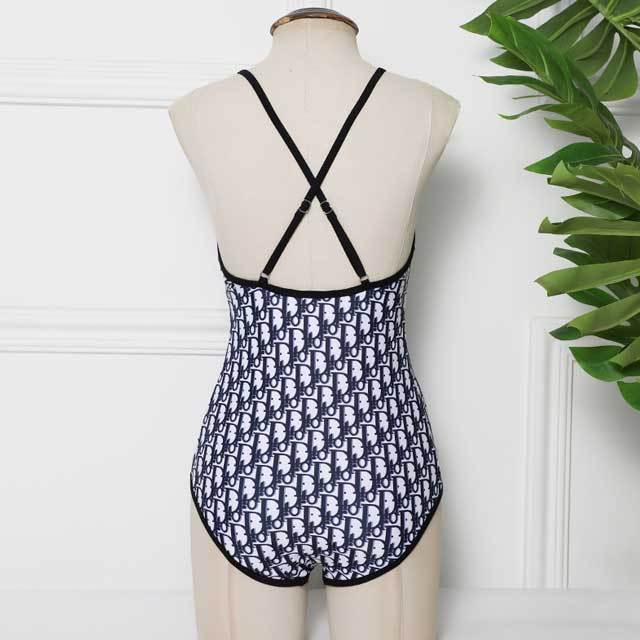 Printed Backless Sexy One Piece