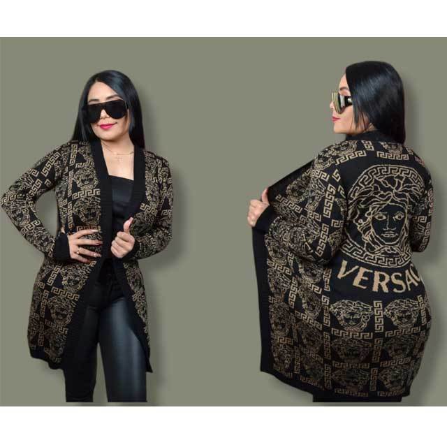Fashion Design Knit Cardigan Coat