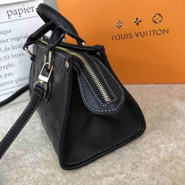 Leather Embossing Ladies Handbag