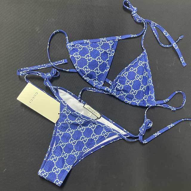 Printed Sexy Strappy Bathing Suit