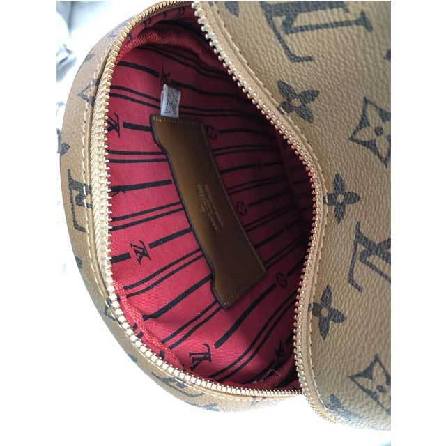 Fashion Letter Print Leather Backpack