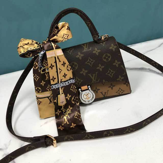 Fashion Print Leather Ladies Crossbody Bag